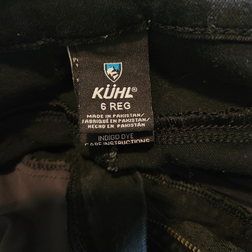 Kuhl Kontour black Skinny denim regular inseam - Picture 7 of 10